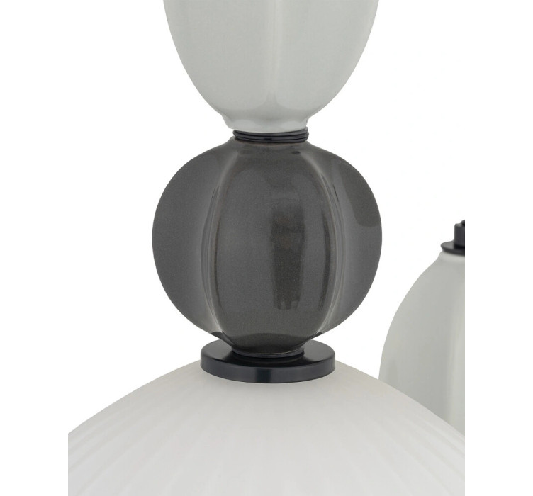 Підвісний світильник, люстра Nowodvorski 11975 Corals III E27 3x25W IP20 сірий5